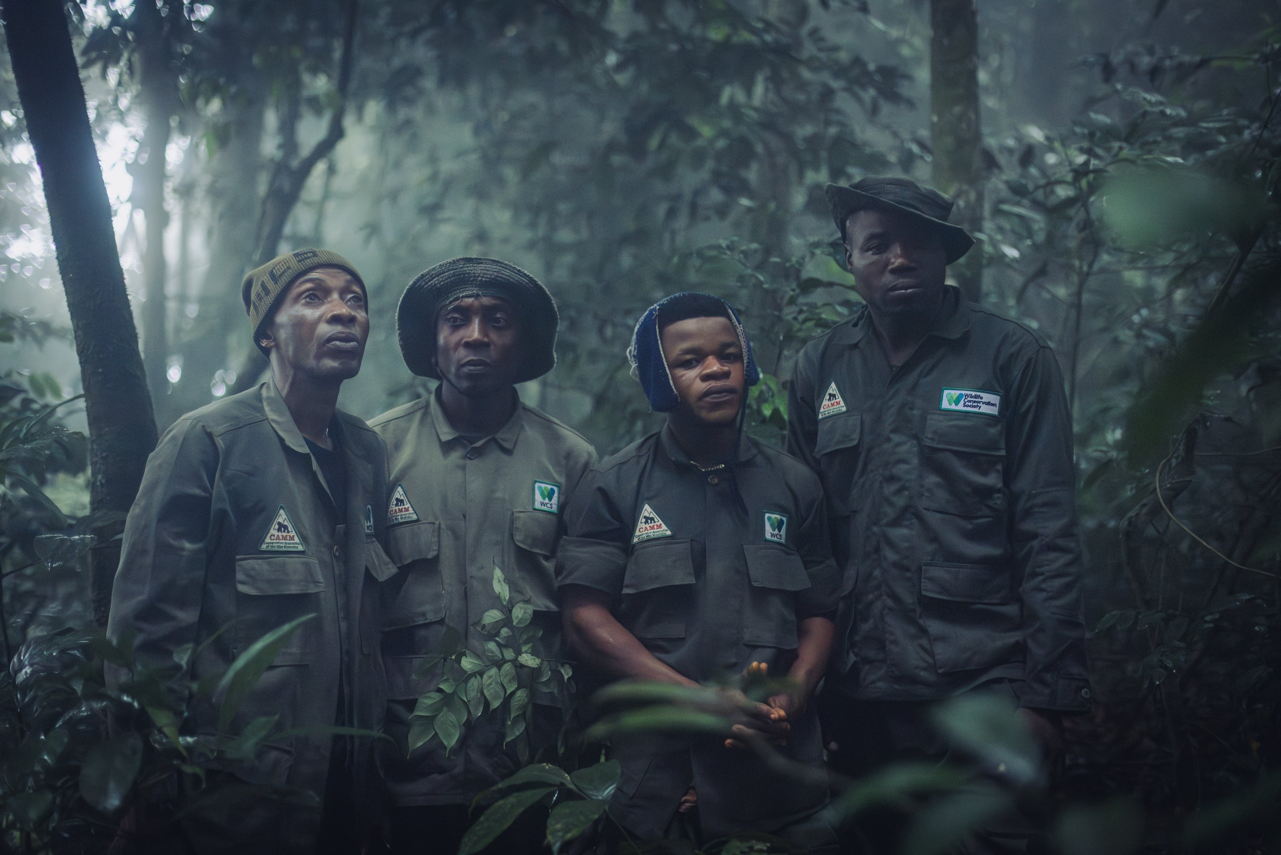 Ecoguards in Mbe Mountains forest, Nigeria